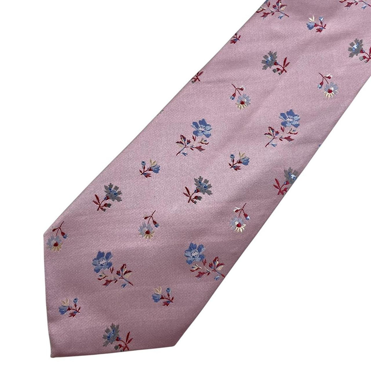 Paul Smith Floral Embroidered Silk Tie