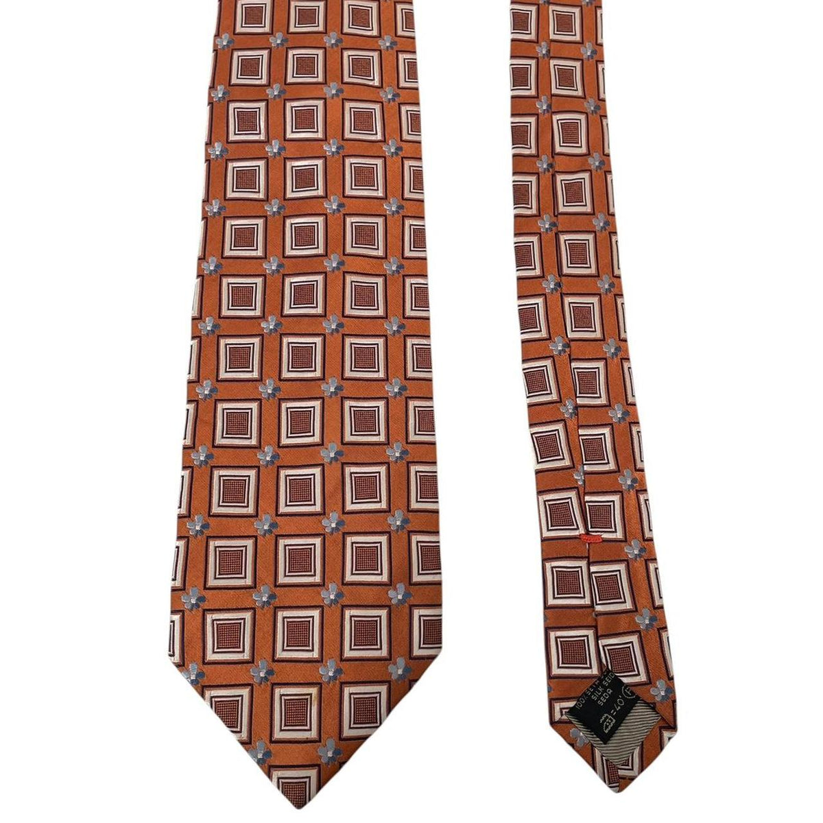 Ermenegildo Zegna Geometric Silk Tie