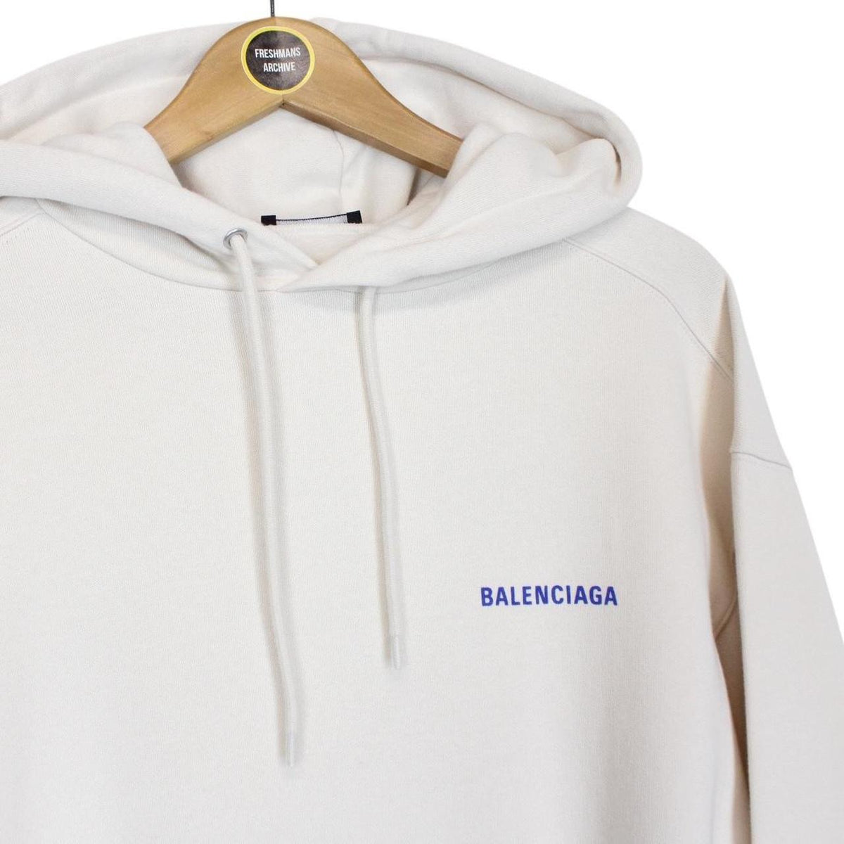 Balenciaga Logo Print Hoodie XS