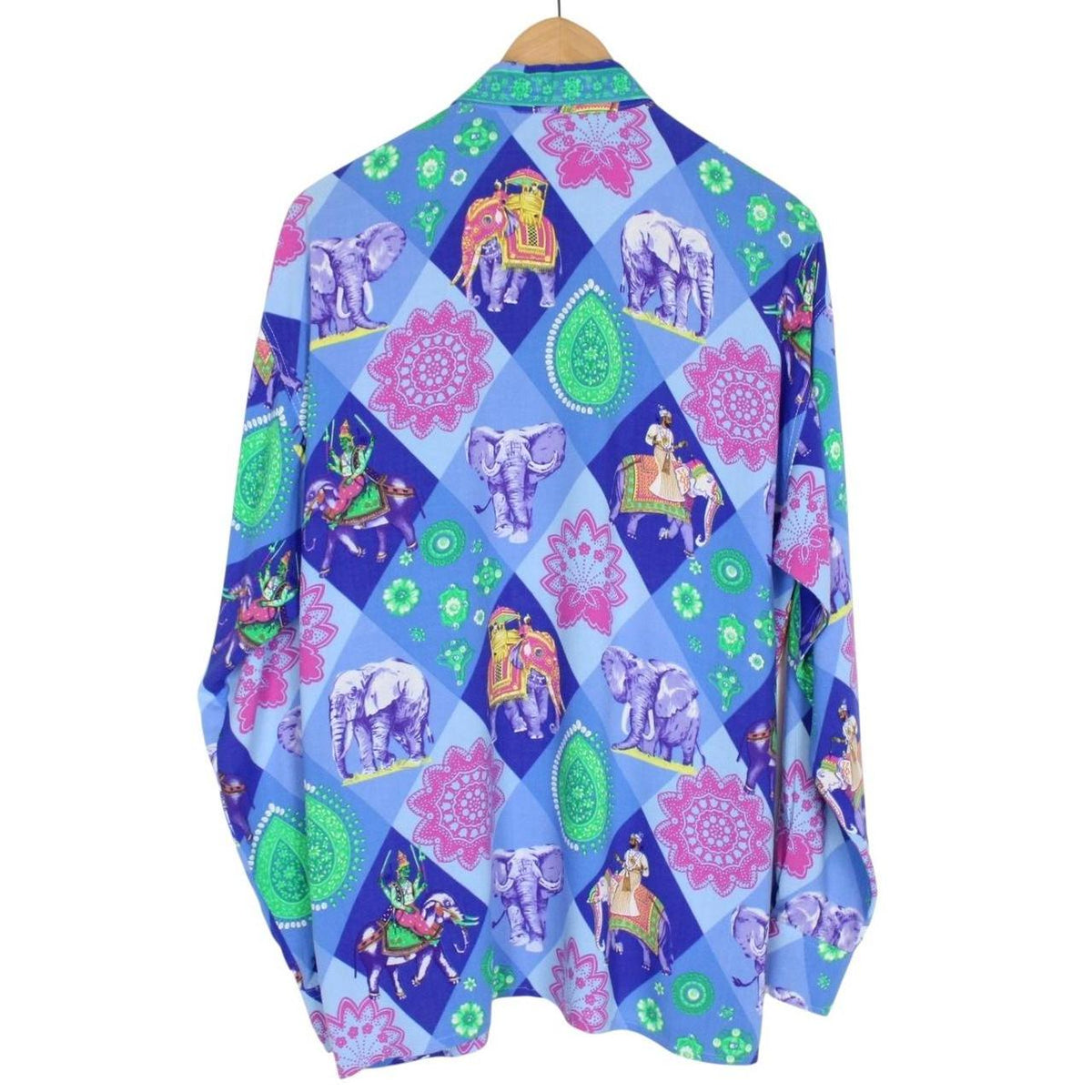 Vintage Versace Jeans Couture Elephant Shirt Large