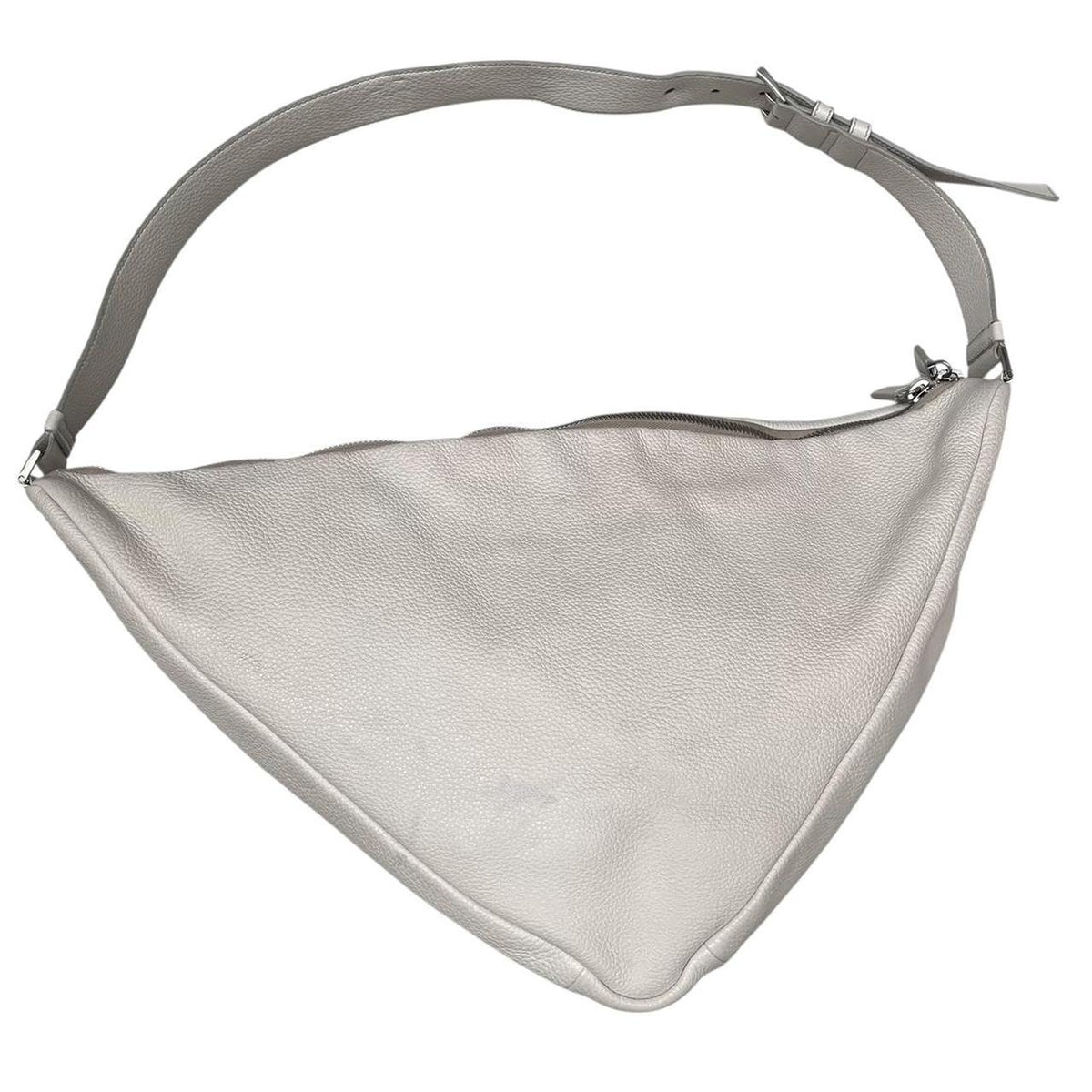Prada Saffiano Leather Large Triangle Shoulder Bag