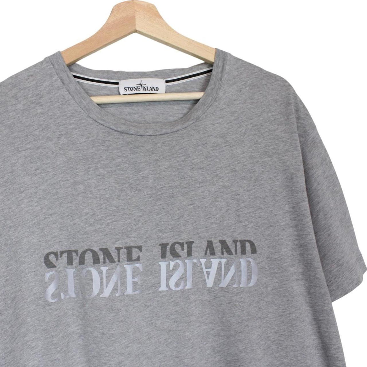 Stone Island SS 2019 Reflective Logo T-Shirt XXL