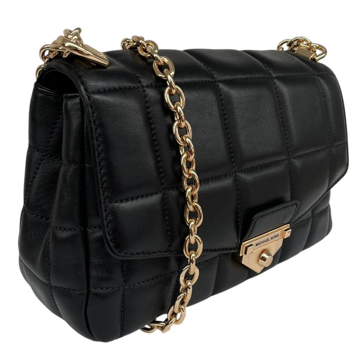 Pre-Loved Michael Kors Large SoHo Quilted Shoulder Bag