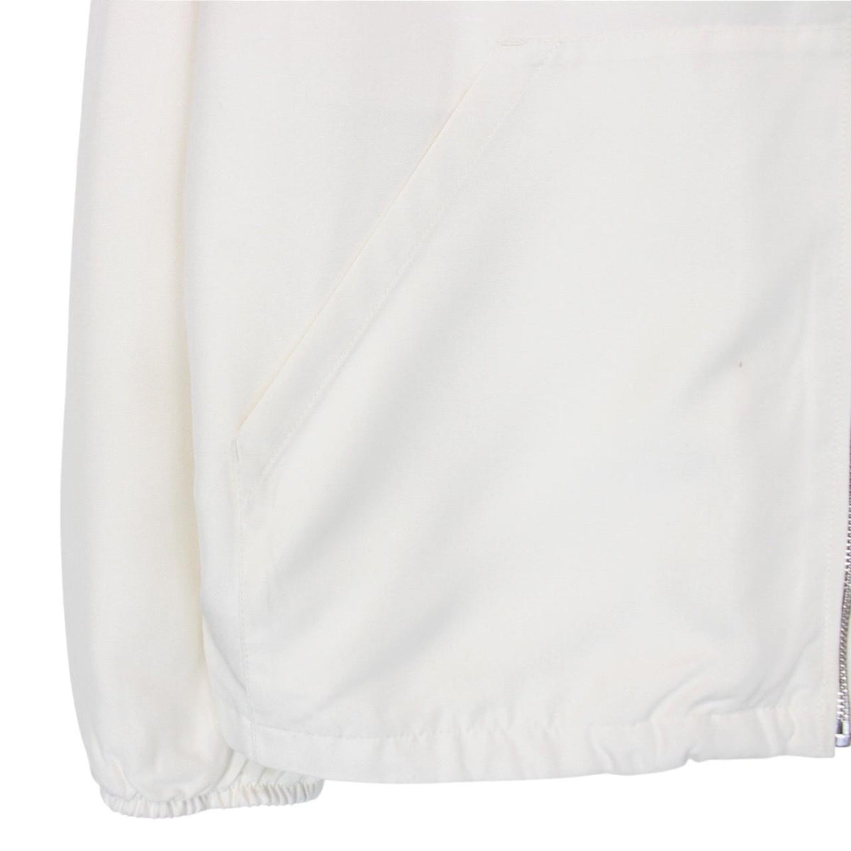 Prada Triangle Logo Silk Jacket Small