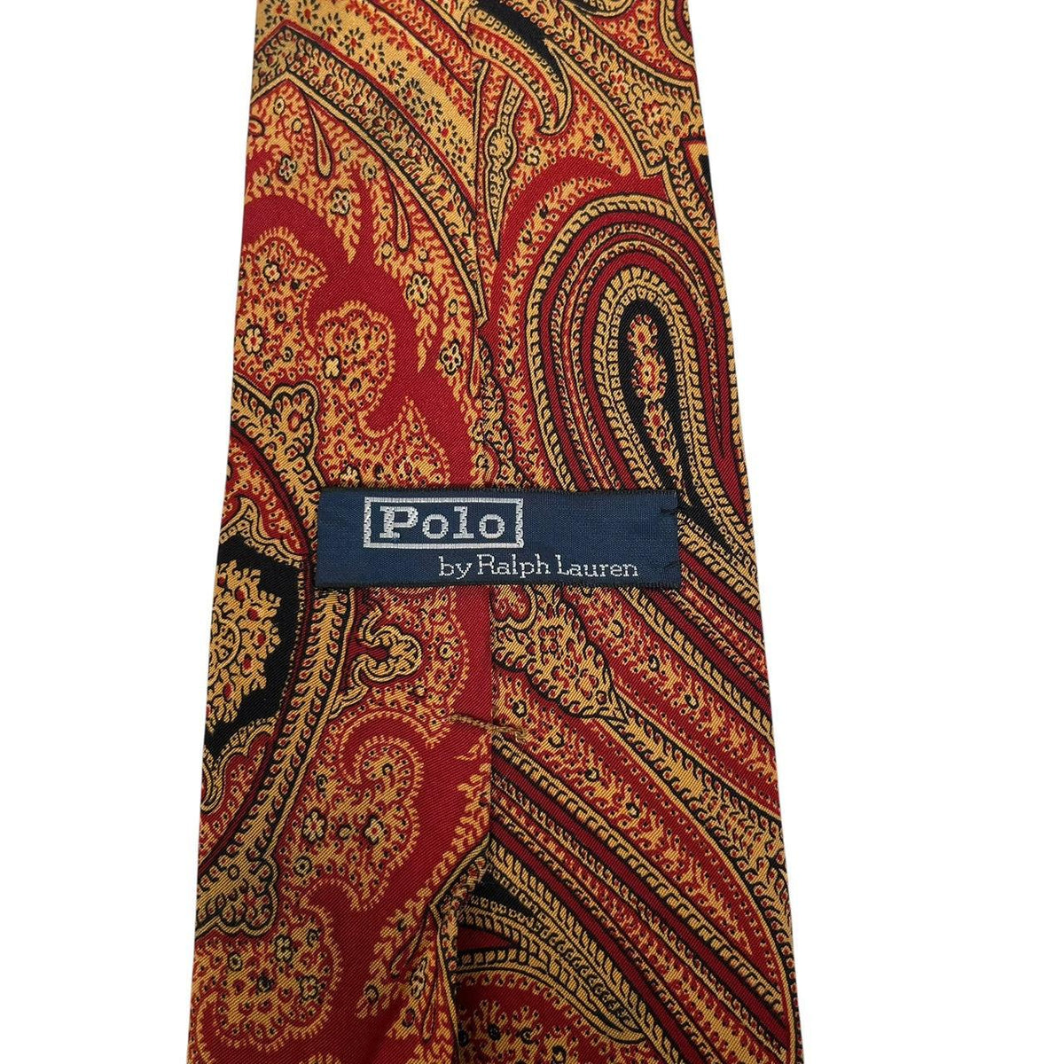 Vintage Polo Ralph Lauren Paisley Print Silk Tie
