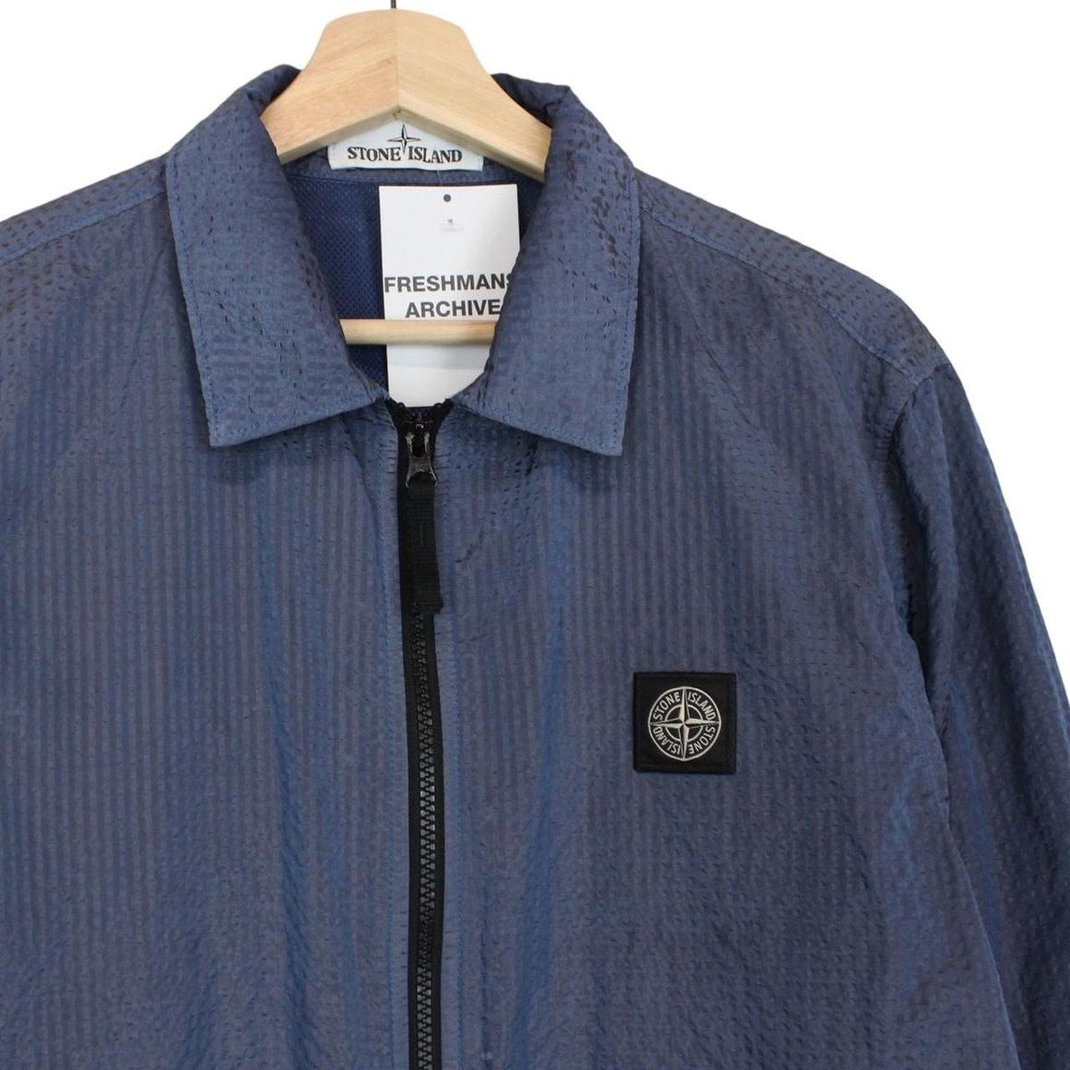 Stone Island AW 2020 Seersucker Weft Overshirt Medium