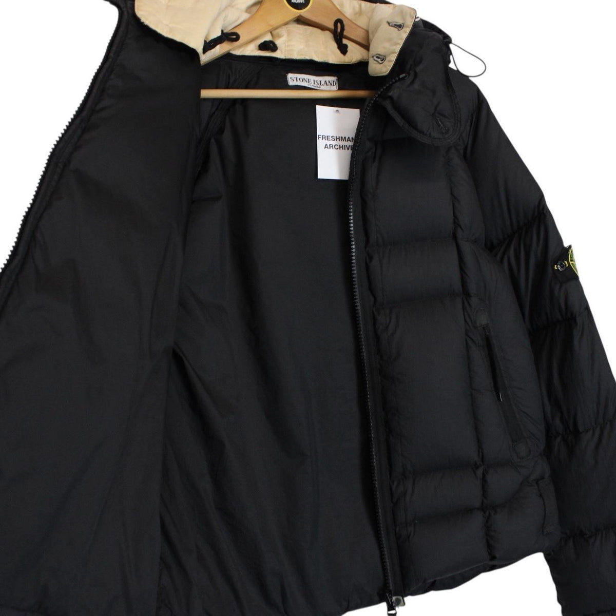 Stone Island AW 2006 Opaque Nylon Tela Down Jacket Large
