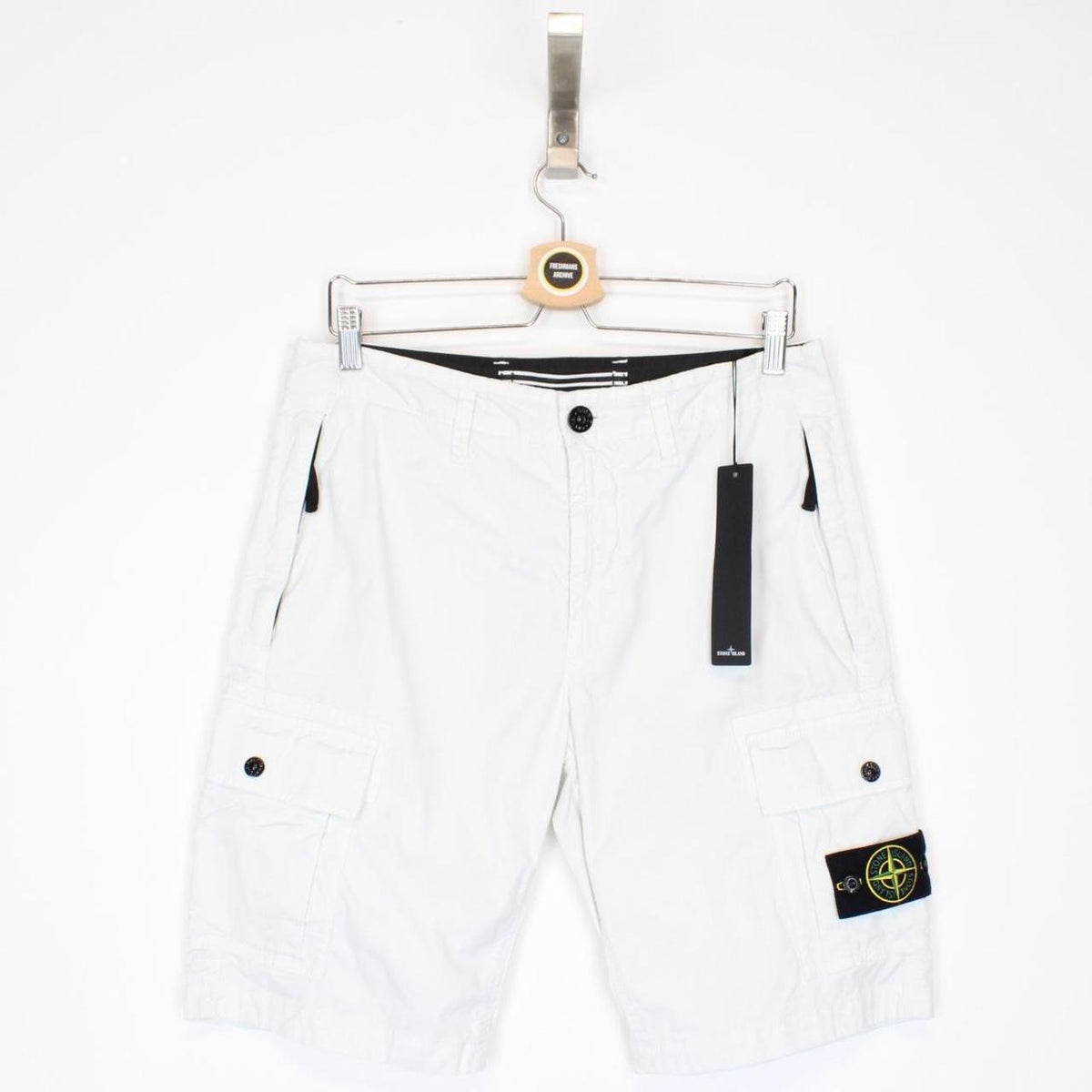 Stone Island SS 2022 Bermuda Cargo Shorts Medium