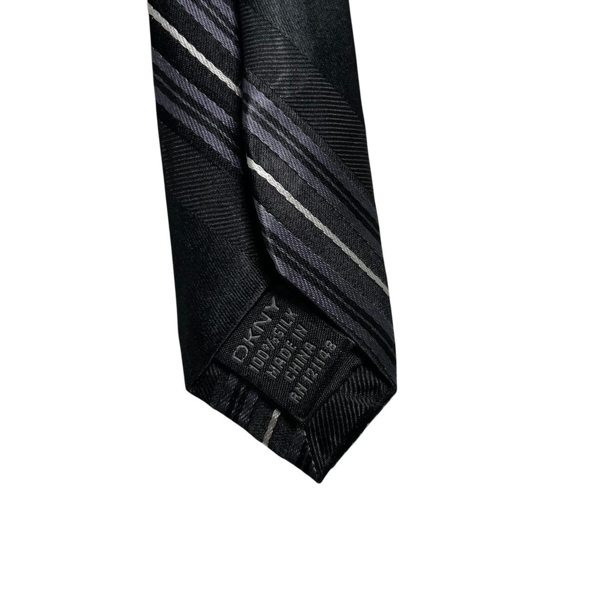 Vintage DKNY Striped Silk Tie