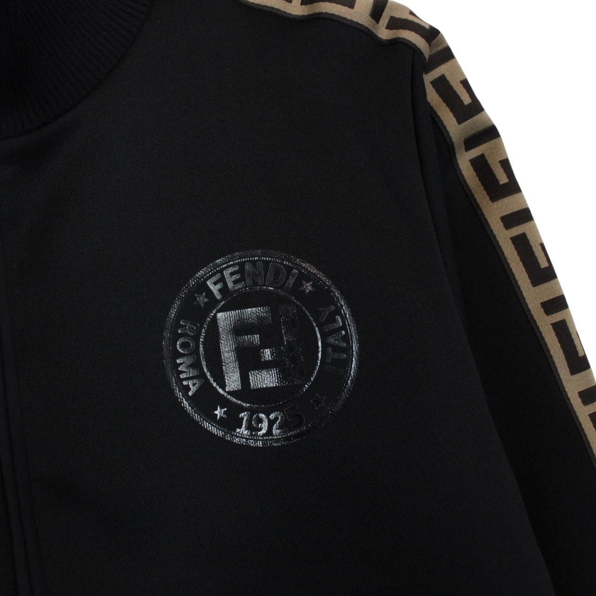 Fendi Zucca Monogram Track Jacket Medium
