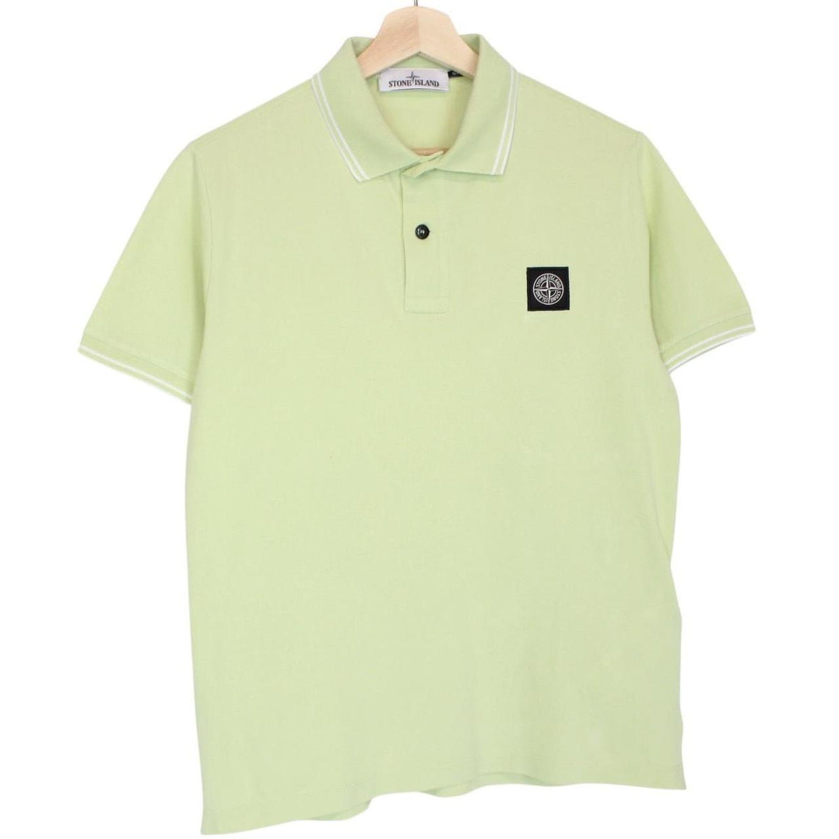 Stone Island Compass Polo Shirt Small