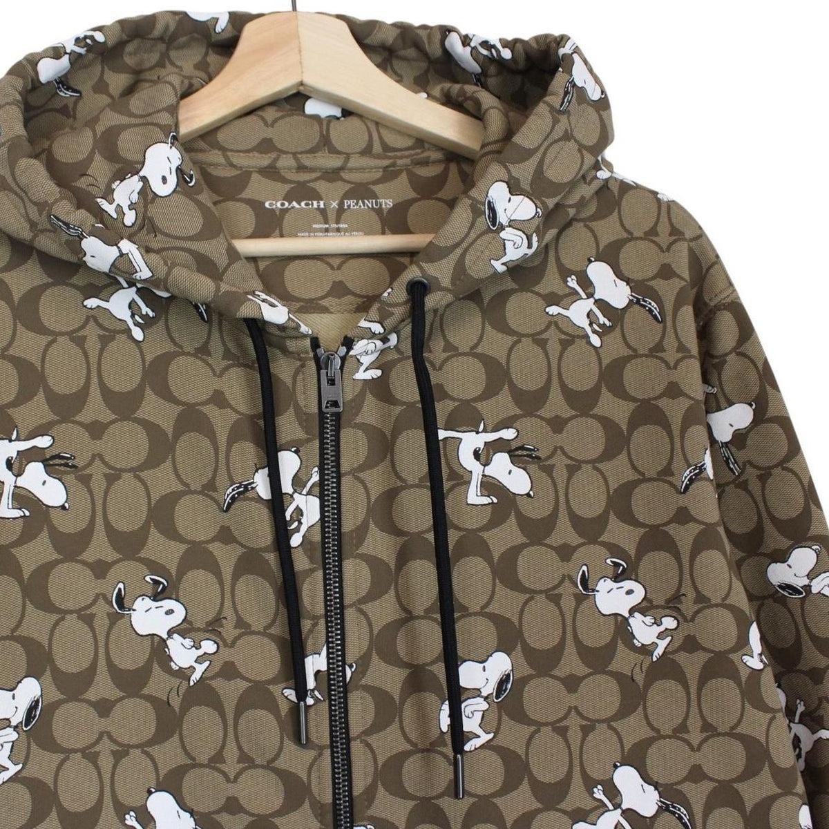 Coach x Peanuts Signature Snoopy Hoodie Medium
