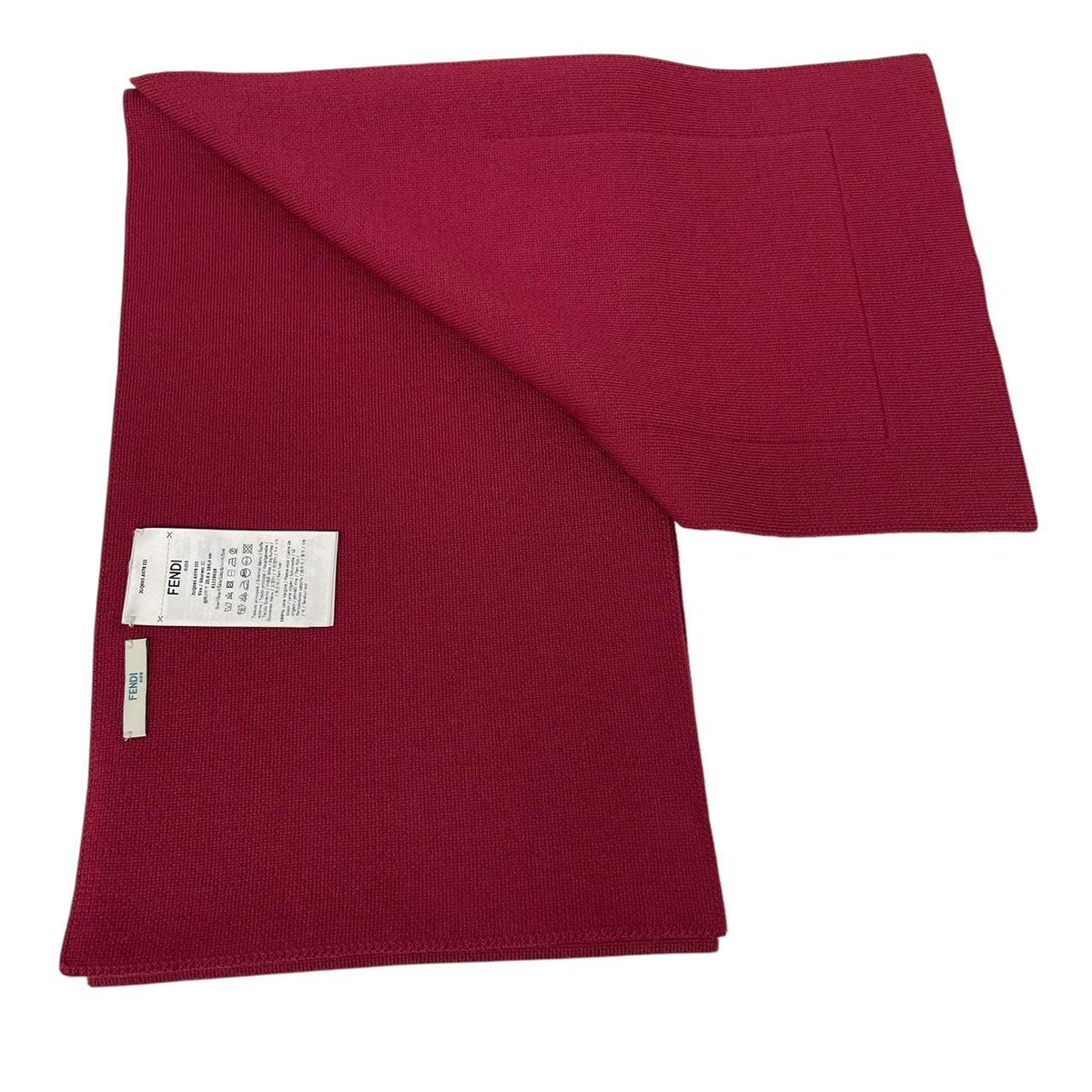 Fendi FF Zucca Monogram Virgin Wool Scarf