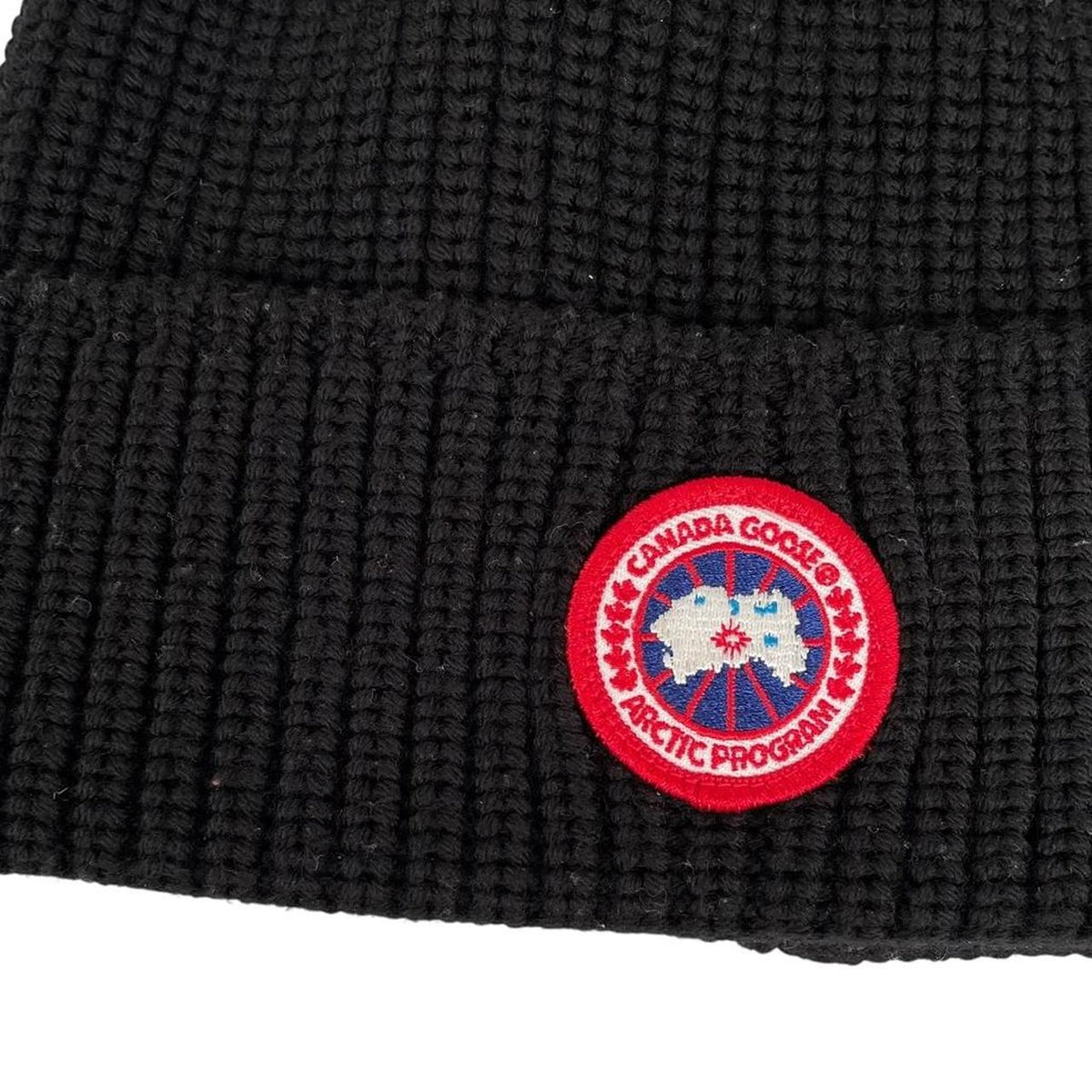 Canada Goose Wool Logo Beanie Hat