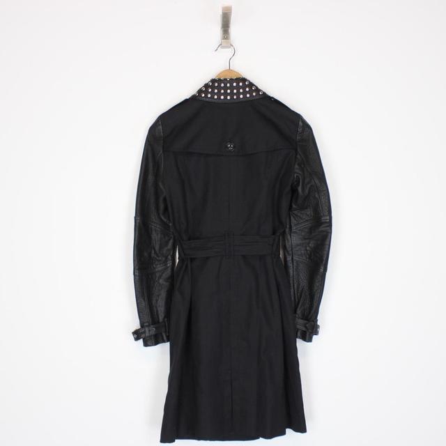 Burberry Brit Leather Trench Coat XS