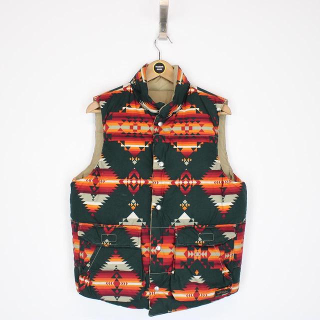Vintage Ralph Lauren Aztec Navajo Reversible Down Gilet Small