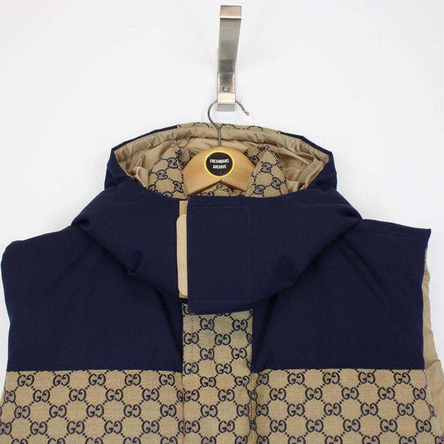 Gucci GG Canvas Hooded Gilet Medium