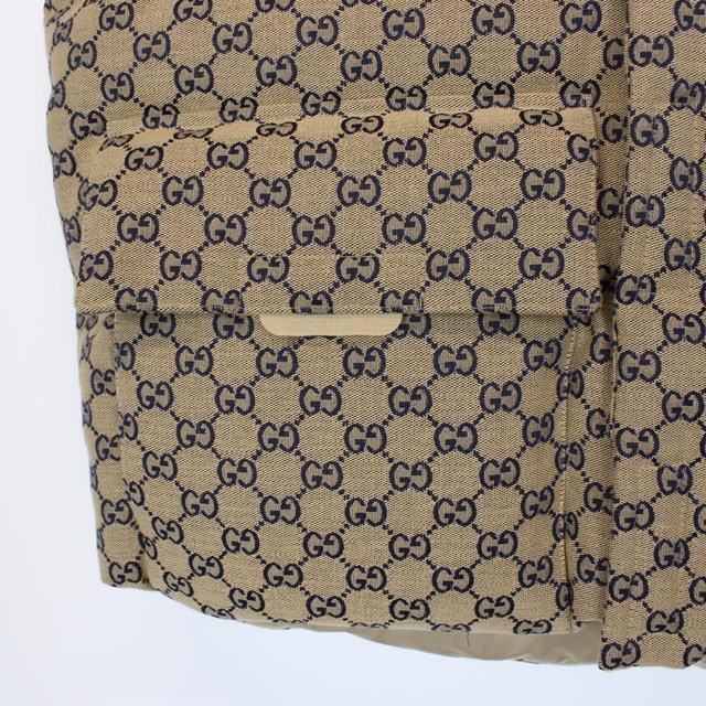 Gucci GG Canvas Hooded Gilet Medium