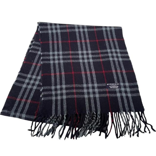Vintage 90s Burberry Lambswool Scarf