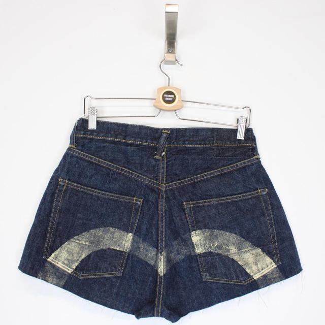 Evisu Gull Denim Jean Shorts Large