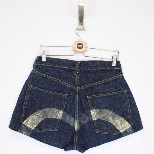 Evisu Gull Denim Jean Shorts Large