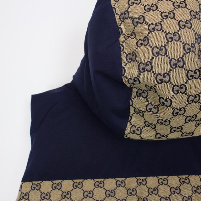 Gucci GG Canvas Hooded Gilet Medium