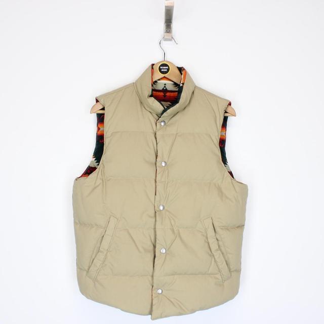 Vintage Ralph Lauren Aztec Navajo Reversible Down Gilet Small