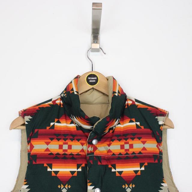 Vintage Ralph Lauren Aztec Navajo Reversible Down Gilet Small