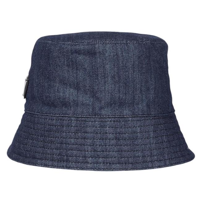 Prada Cotton Denim Bucket Hat Medium