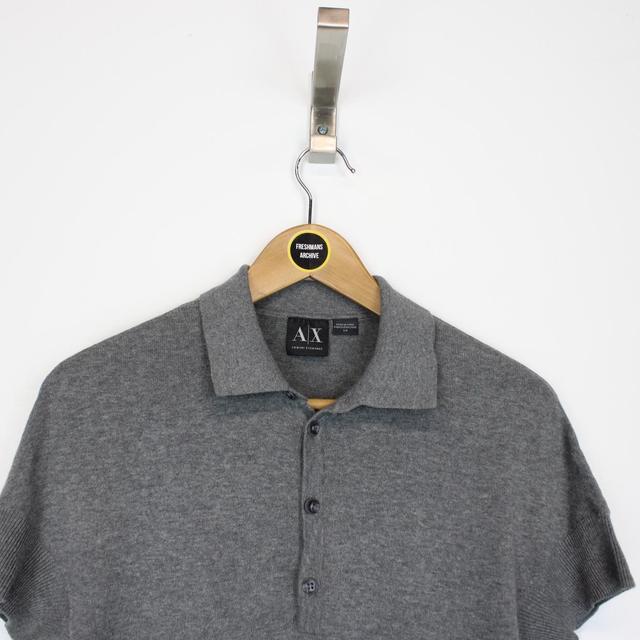 Armani Exchange Knitted Polo Shirt Small