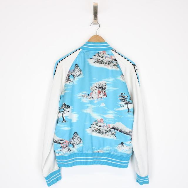 Amiri Hawaiian Print Bomber Jacket Small