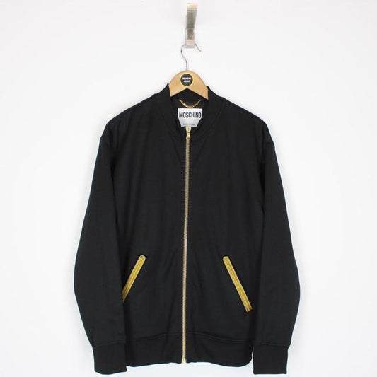 Moschino Couture Embroidered Logo Jacket Large