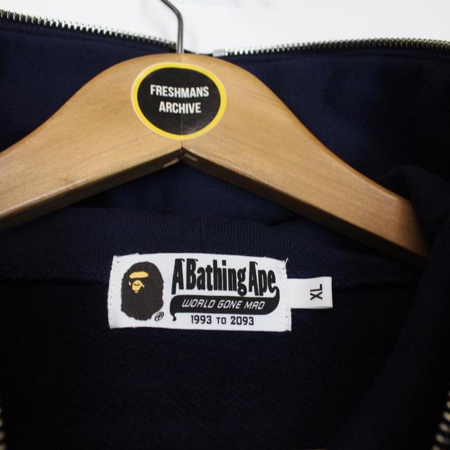 Bape Full Zip WGM Shark Hoodie Large