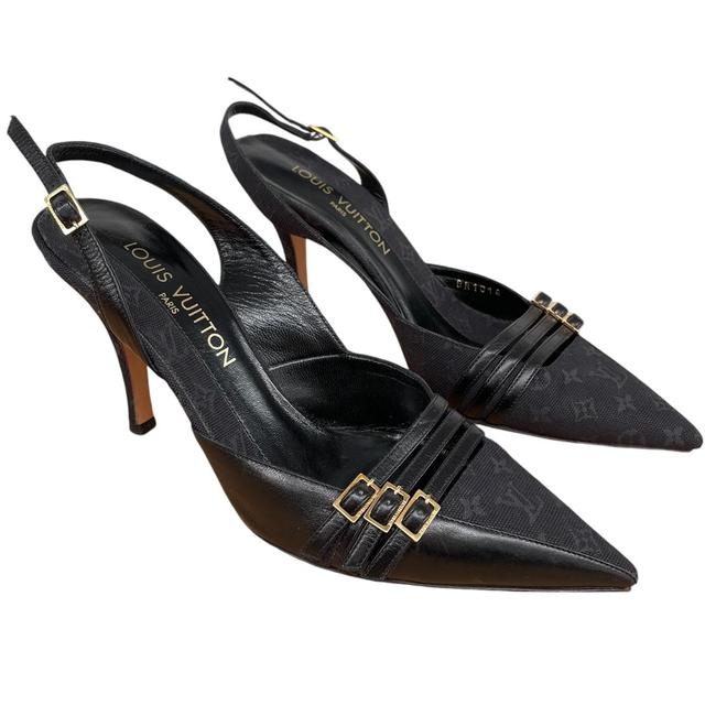 Louis Vuitton Slingback High Heels UK 6