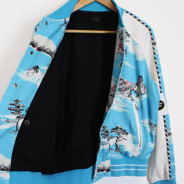 Amiri Hawaiian Print Bomber Jacket Small