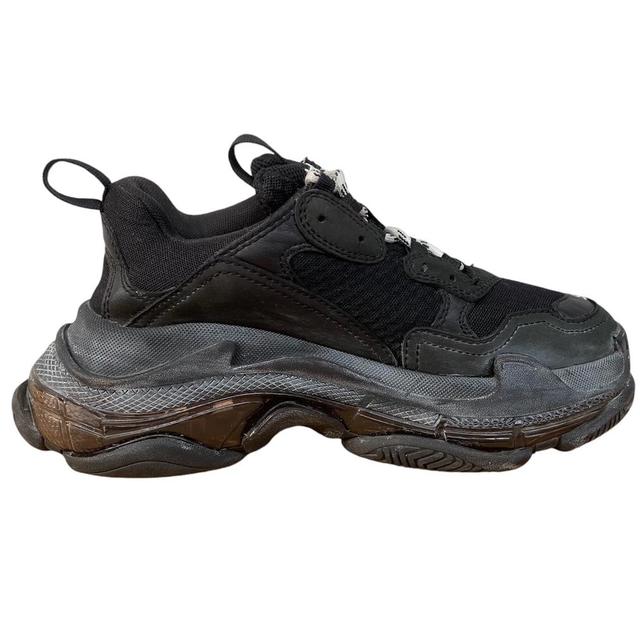 Balenciaga Triple S Pre-Distressed Mesh Trainers UK 6