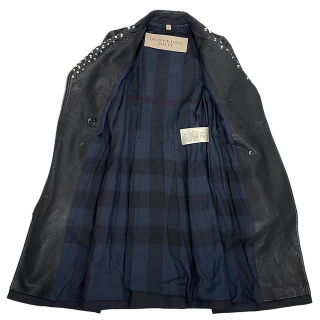 Burberry Brit Leather Trench Coat XS