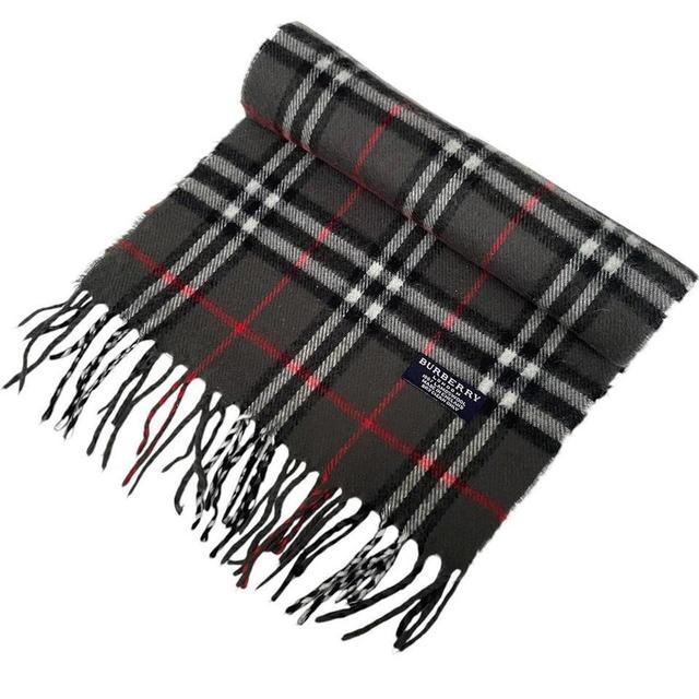 Vintage 90s Burberry Lambswool Scarf