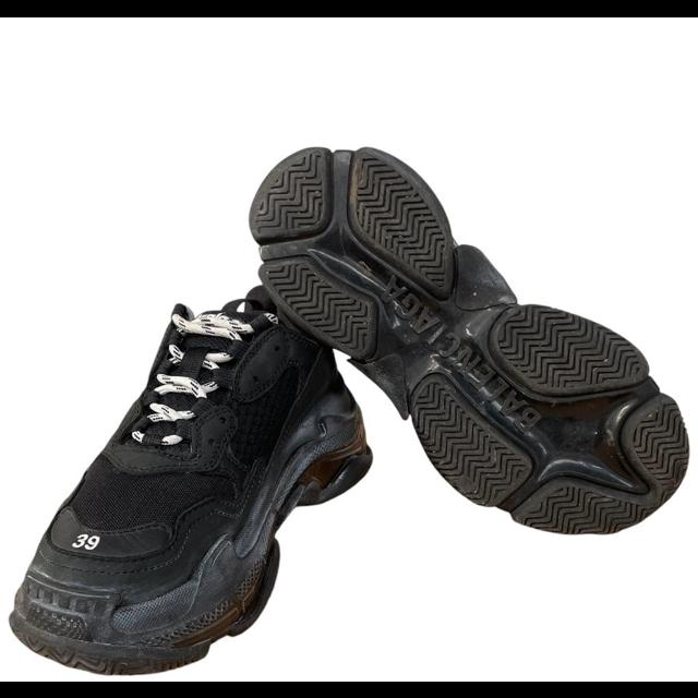 Balenciaga Triple S Pre-Distressed Mesh Trainers UK 6