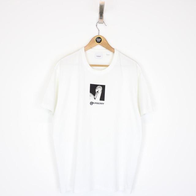 Burberry Swan Logo T-Shirt Small