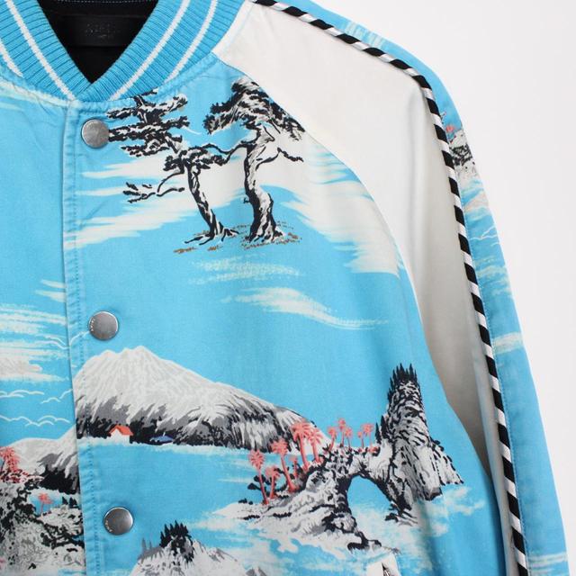 Amiri Hawaiian Print Bomber Jacket Small