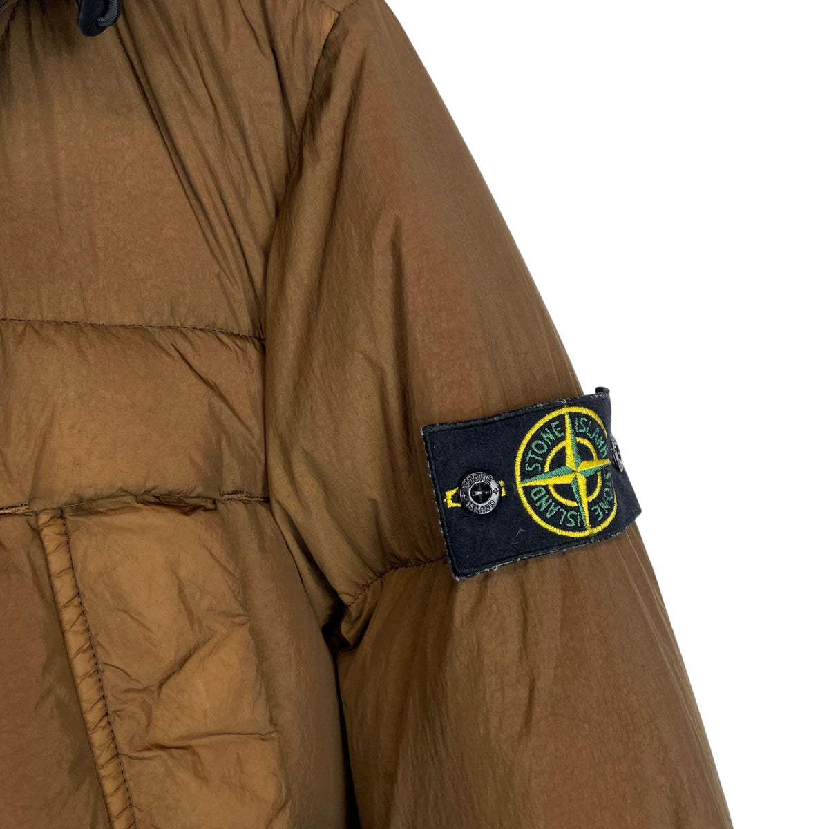 Stone Island Crinkle Reps NY Down Jacket Small