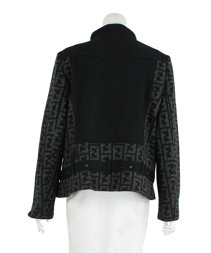 Vintage Fendi Zucca Jacket Medium
